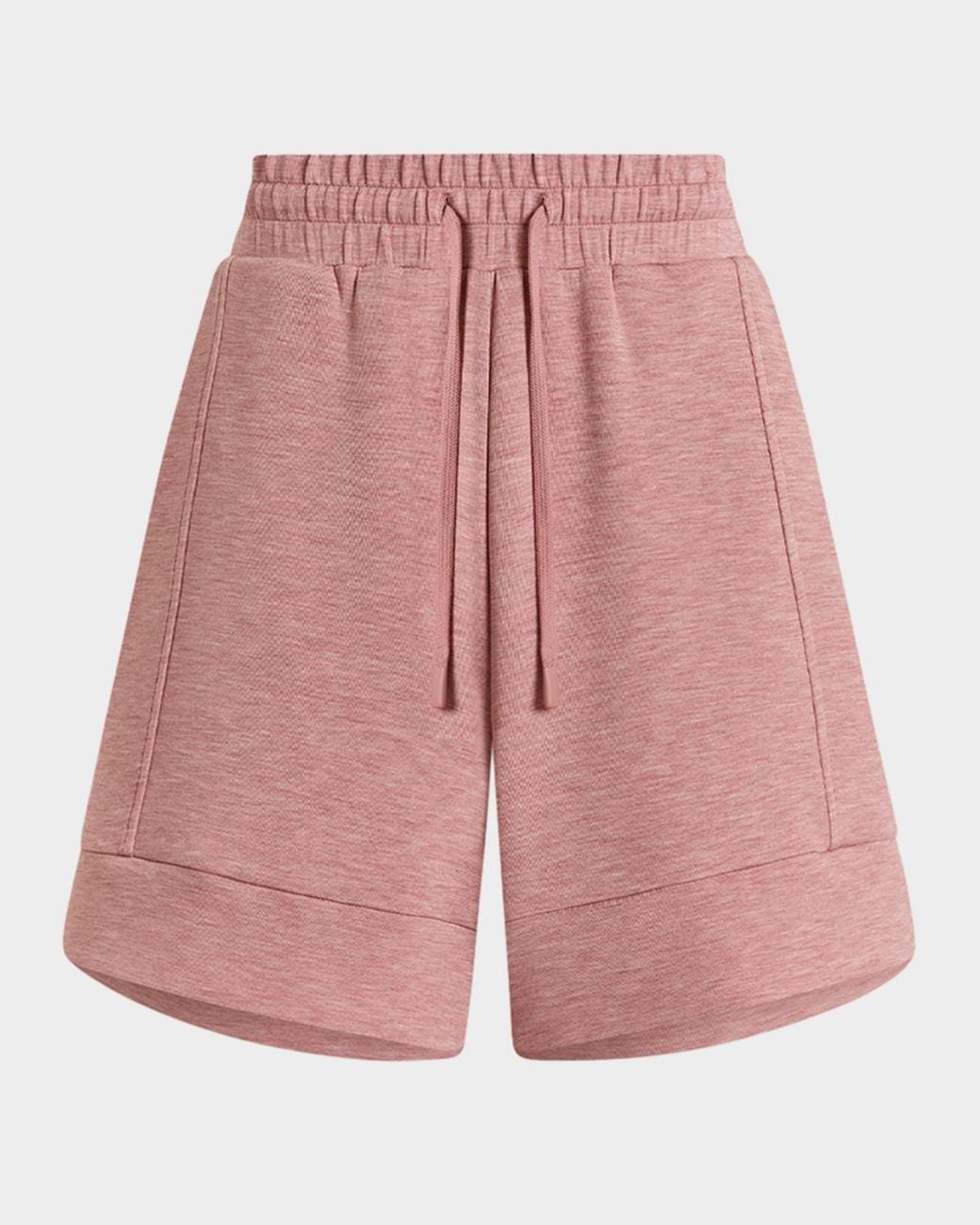 Varley Pink Atrium Drawstring Shorts