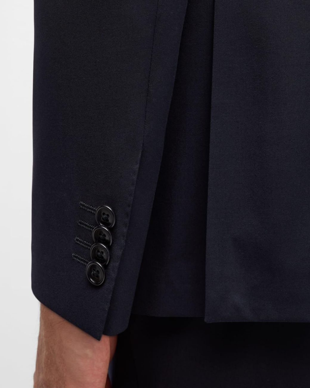 Corneliani Blue Apos;S Solid Wool Leader Suit for men