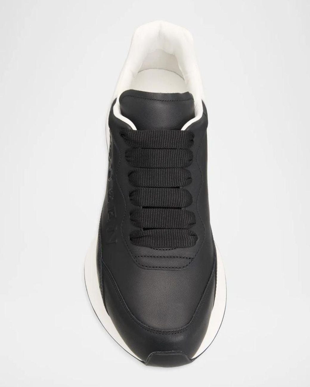 Runner Logo Color McQueen Apos;S Sprint Leather Runner Sneakers for Men | Lyst