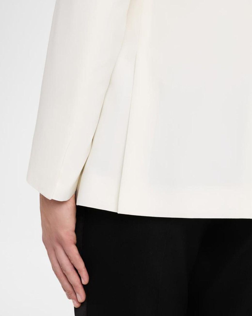 Brioni White Apos;S Trevi Single-Breasted Wool Dinner Jacket for men