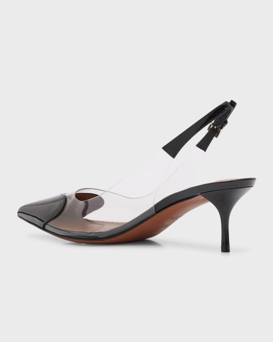 Alaïa Metallic Heart Mules