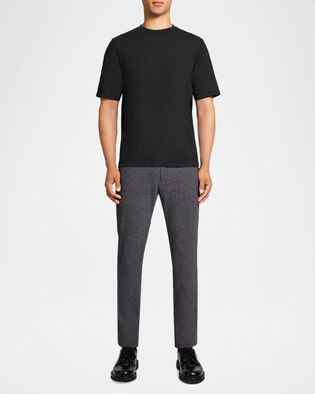 Theory Black Apos;S Ryder Solid Jersey T-Shirt for men