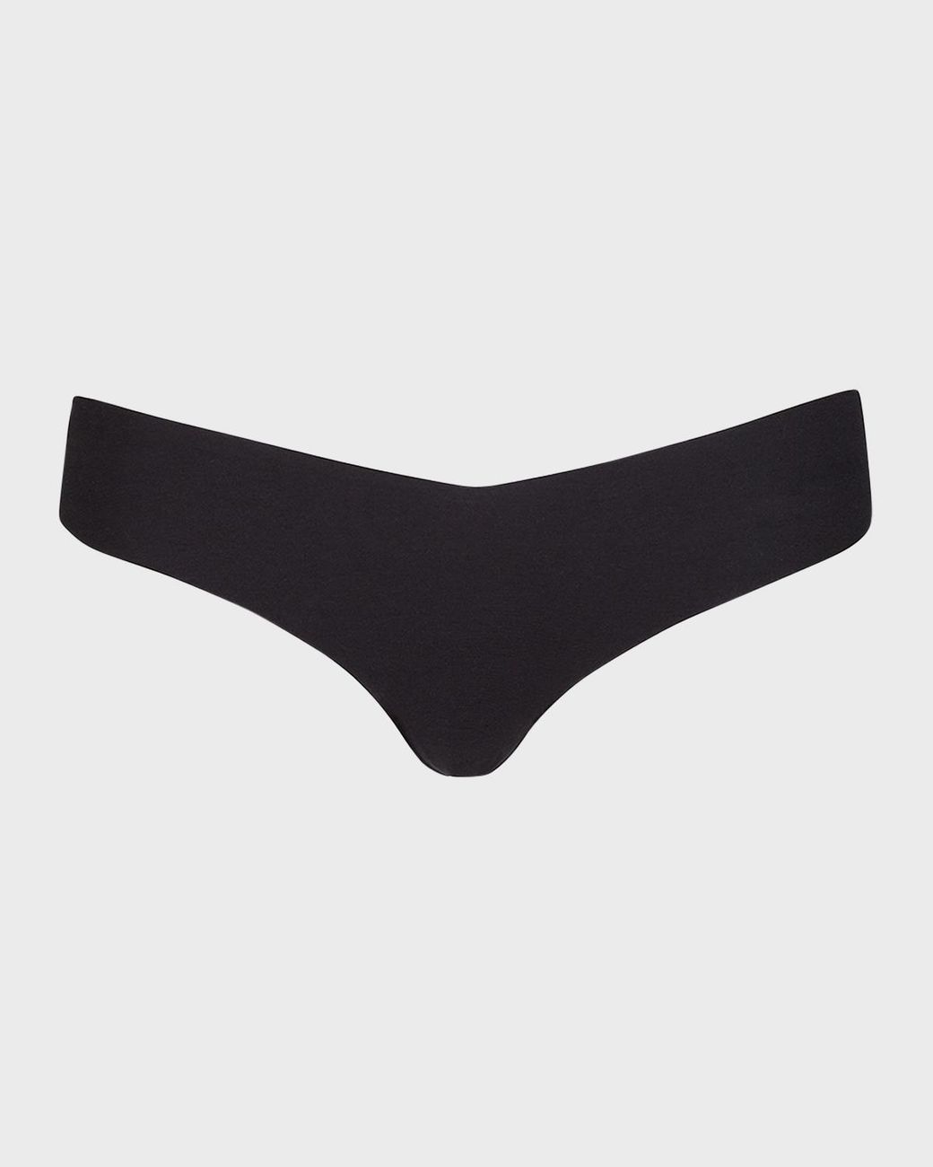 Commando Blue Low-Rise Cotton Thong