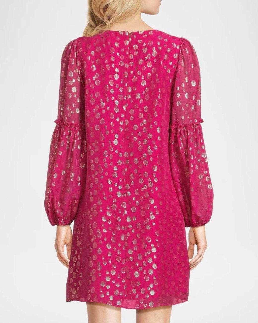 Lilly Pulitzer Cleme Bubble-Print Dress in Pink | Lyst
