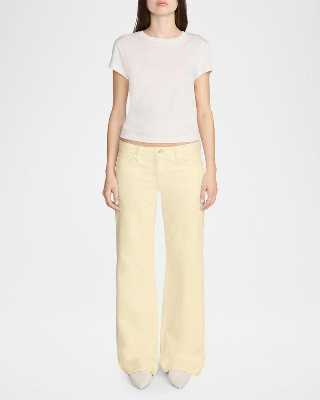 FRAME Natural X Amelia The Pixie Jeans