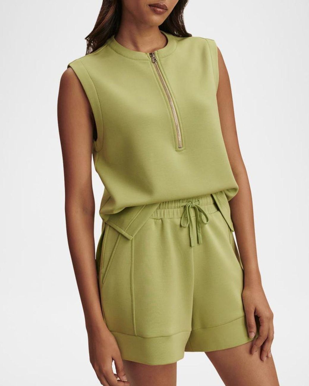 Varley Green Atrium Drawstring Shorts