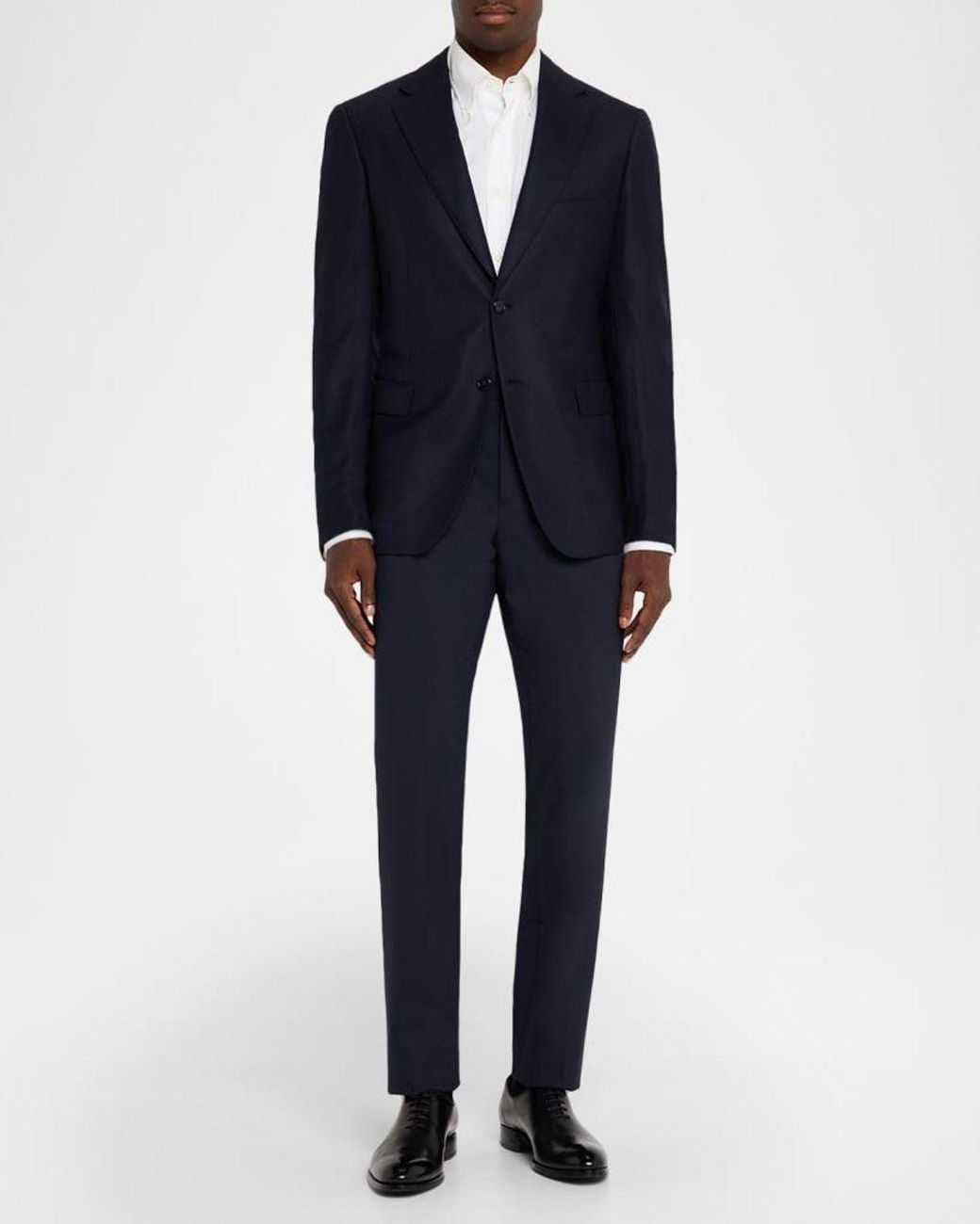 Brioni Blue Apos;S Wool Hopsack Single-Breasted Blazer for men