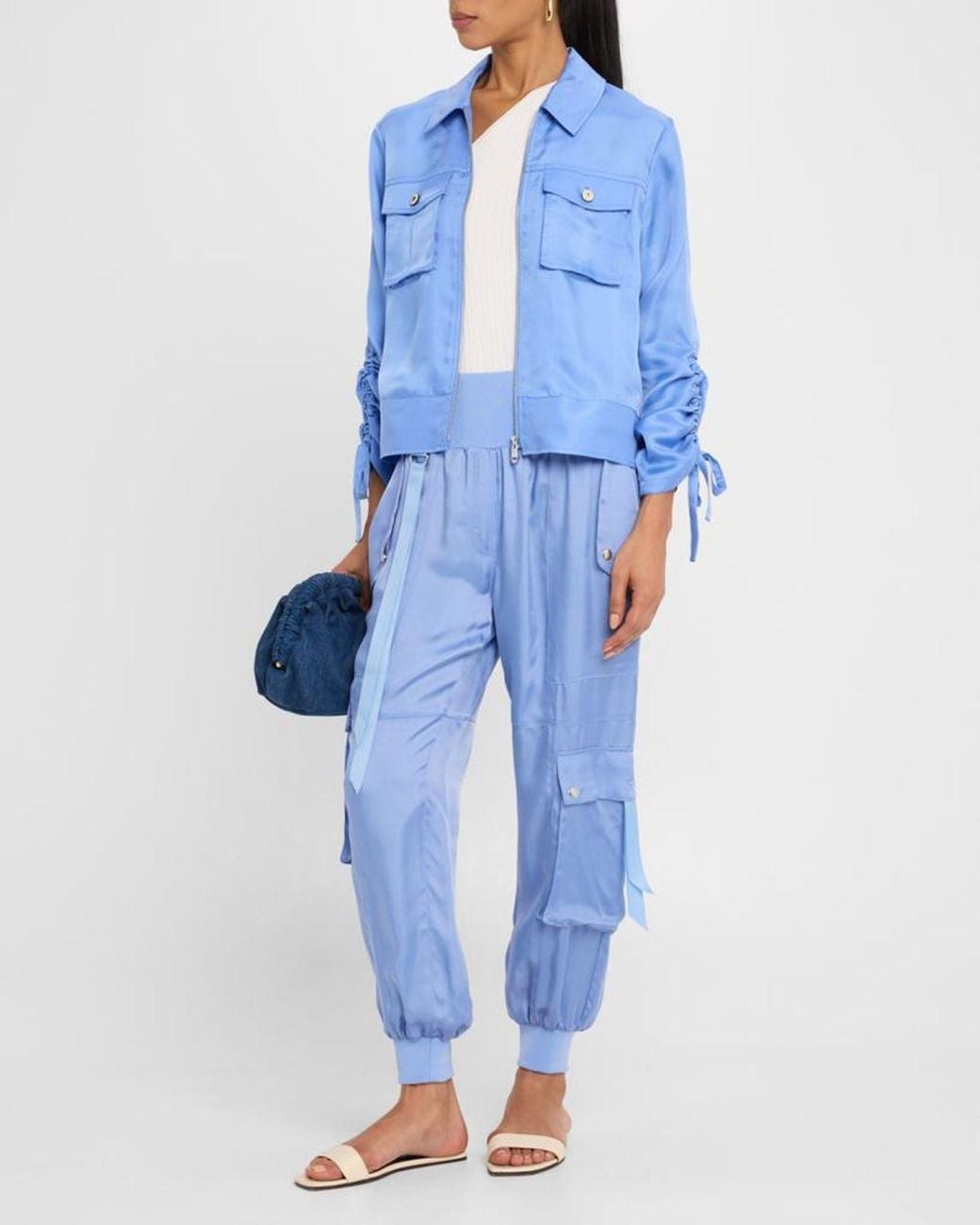 Cinq À Sept Blue Harmony Pant