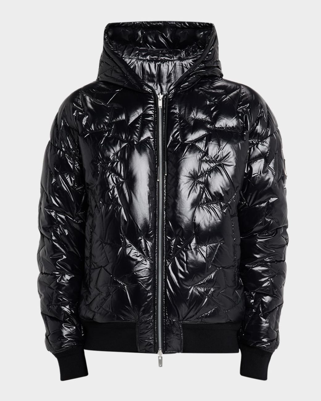Moose Knuckles Black Apos;S Briar Hoodie Down Jacket for men