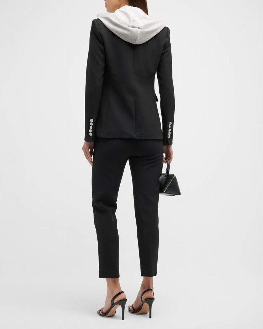 Veronica Beard Black Miller Dickey Jacket