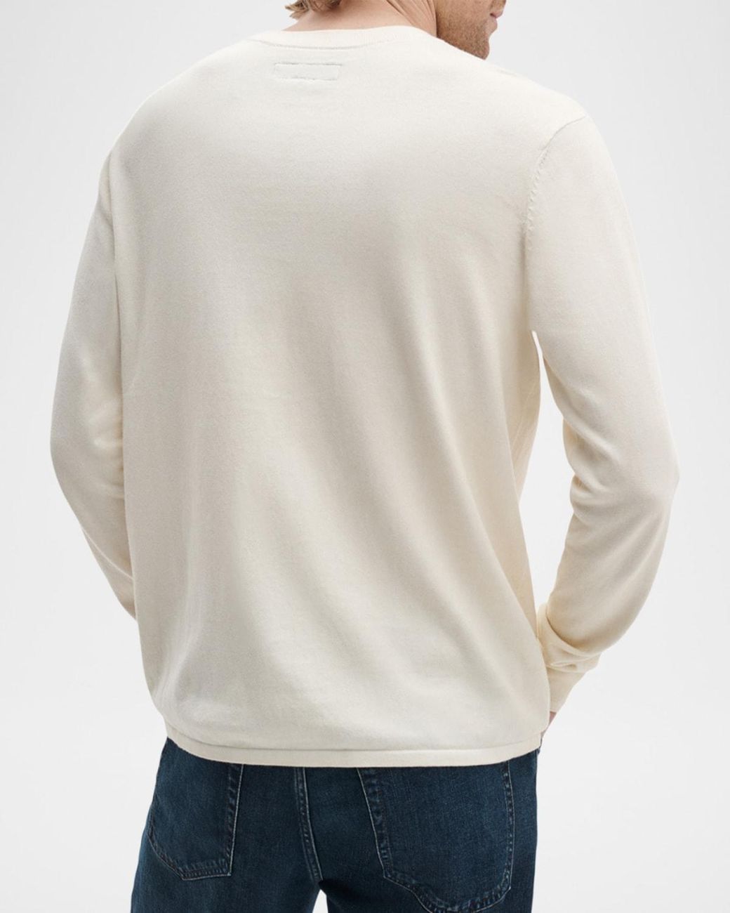 Rag & Bone White Apos;S Cotton Henley for men