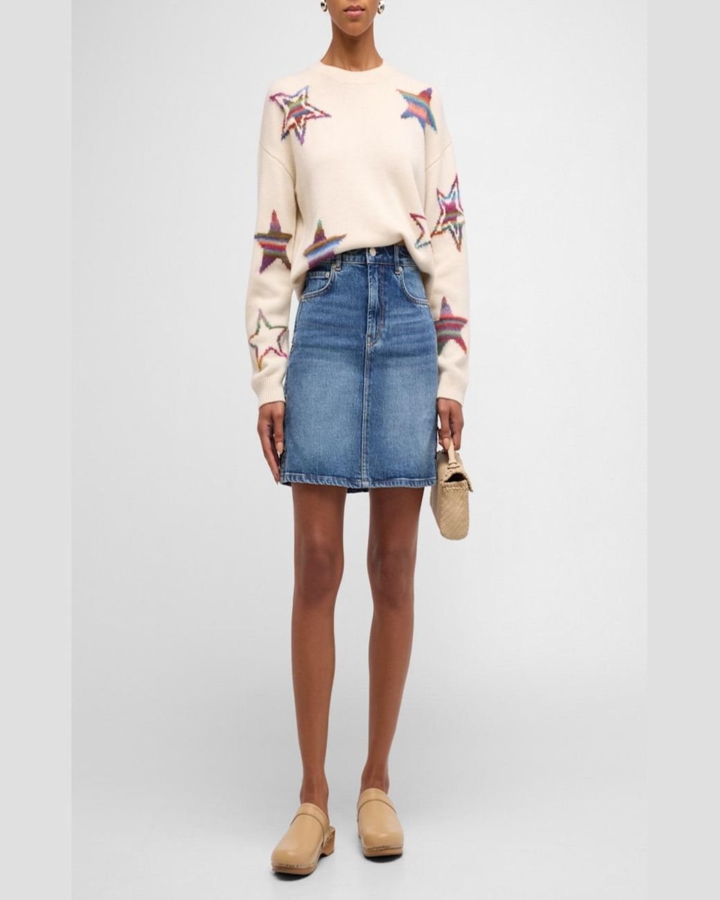Rails Perci Intarsia Knit Star Sweater in Blue Lyst