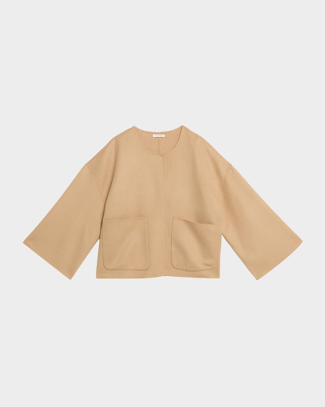 By Malene Birger Natural Jacquie Wool Jacket
