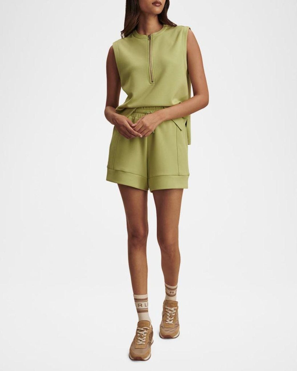 Varley Green Atrium Drawstring Shorts