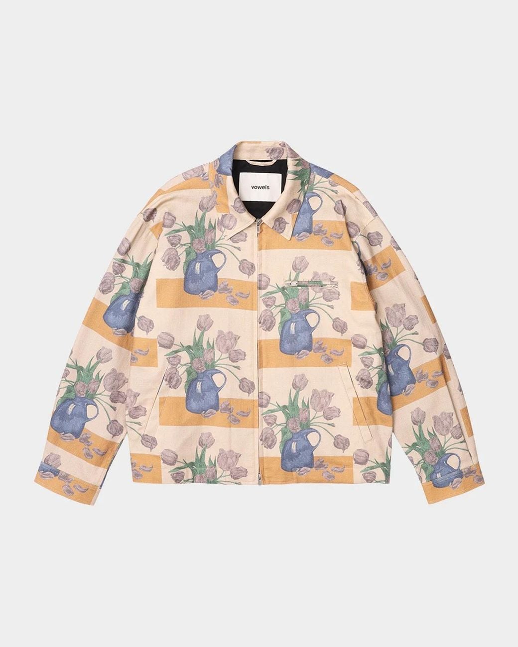 vowels Multicolor Apos;S Full-Zip Shirt Jacket for men