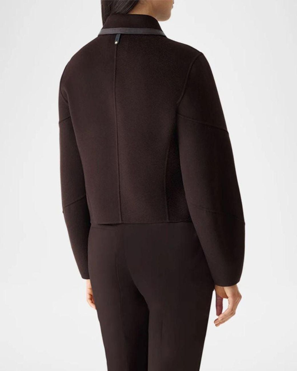 Mackage Brown Solana Wool Jacket