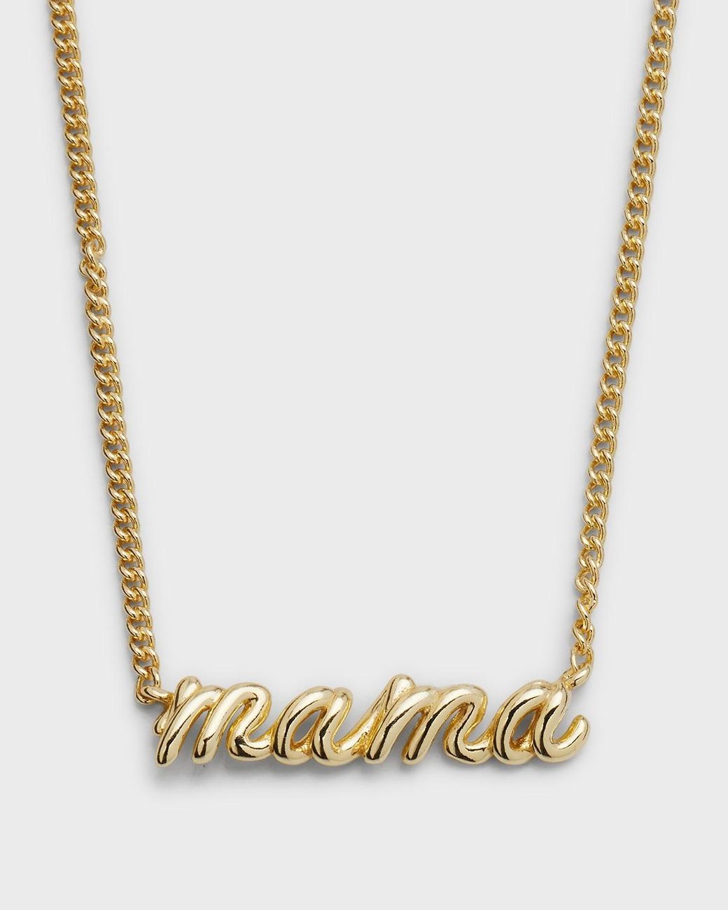 Kendra Scott Mama Script Strand Necklace in Gold | REVOLVE