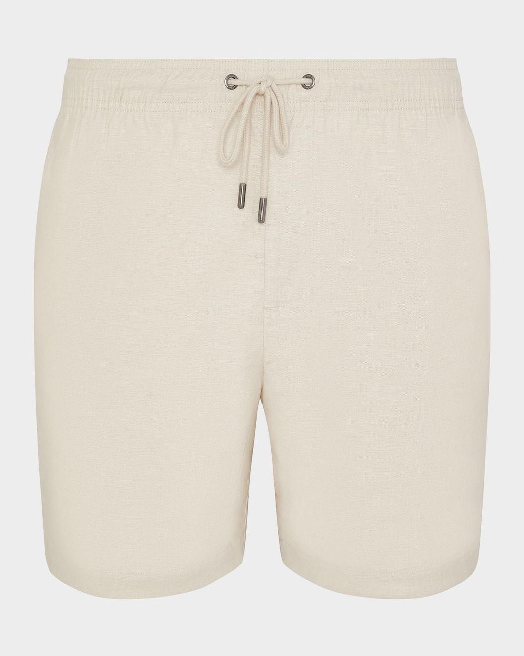 Onia Natural Apos;S Stretch Linen Drawstring Shorts for men