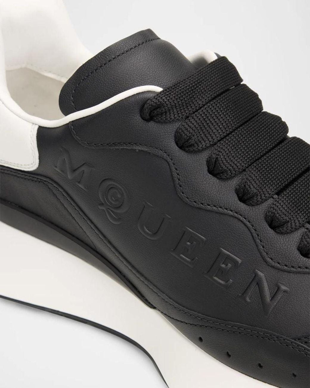 Runner Logo Color McQueen Apos;S Sprint Leather Runner Sneakers for Men | Lyst