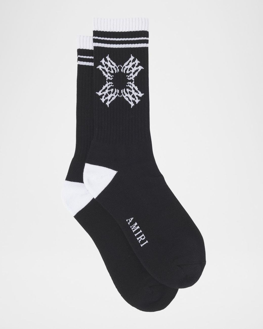 Amiri Black Apos;S Ma Quad Crew Socks for men
