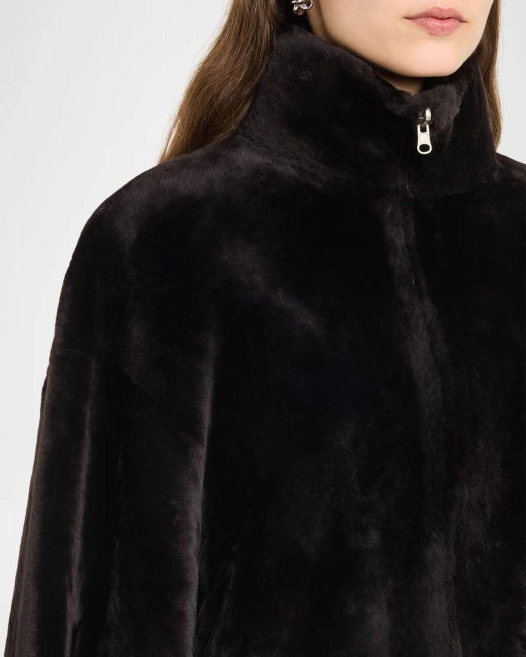 Arma Black Indy Reversible Shearling Jacket