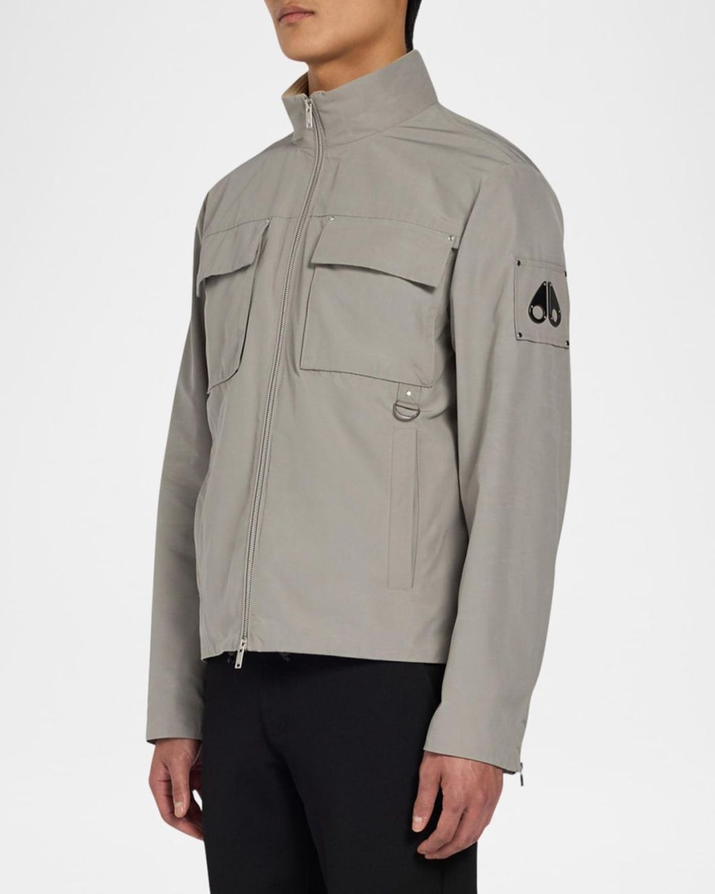 Moose Knuckles Gray Apos;S Maxwell Jacket for men