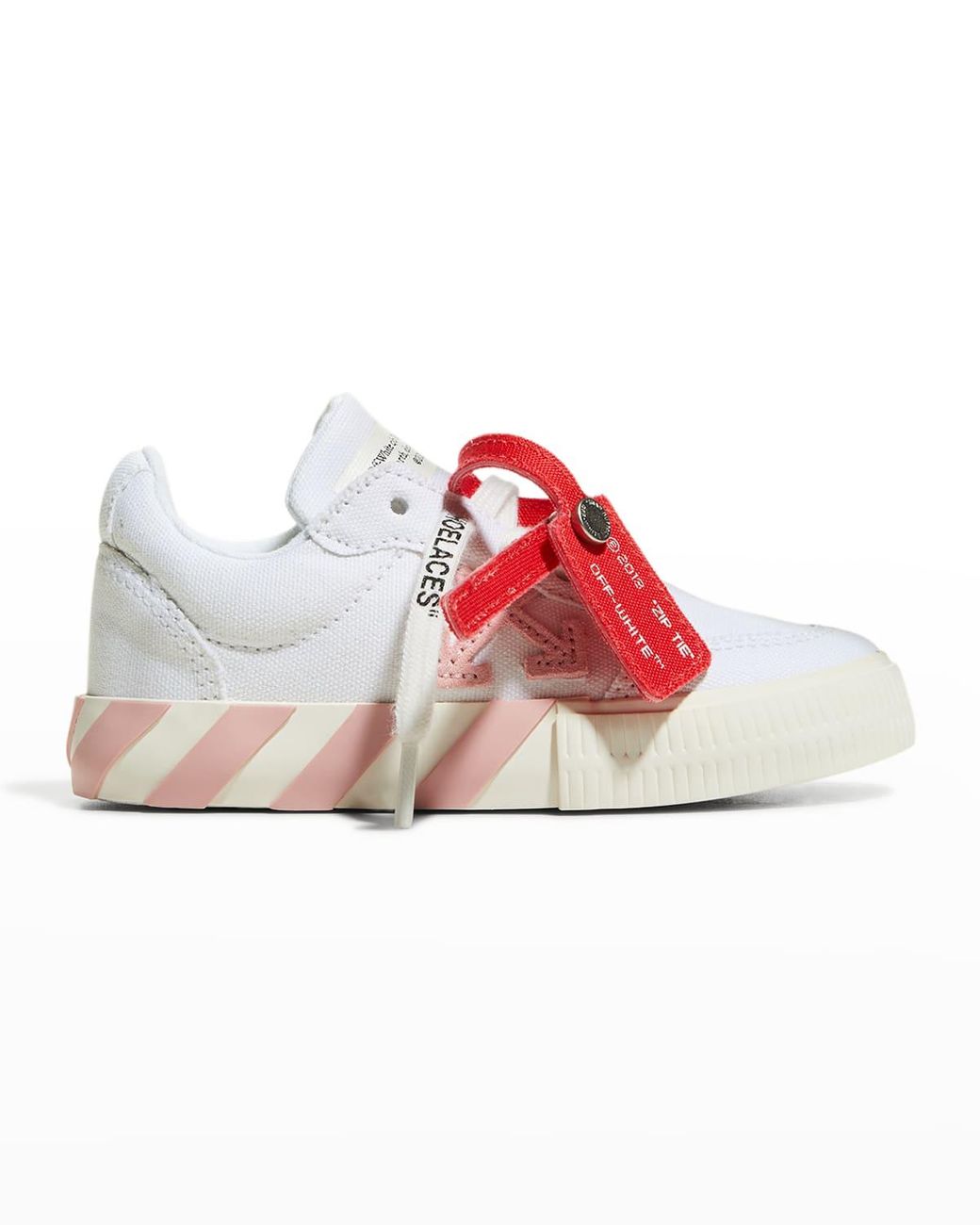 Off-White c/o Virgil Abloh Girl's Arrow Canvas Low-top Sneakers ...