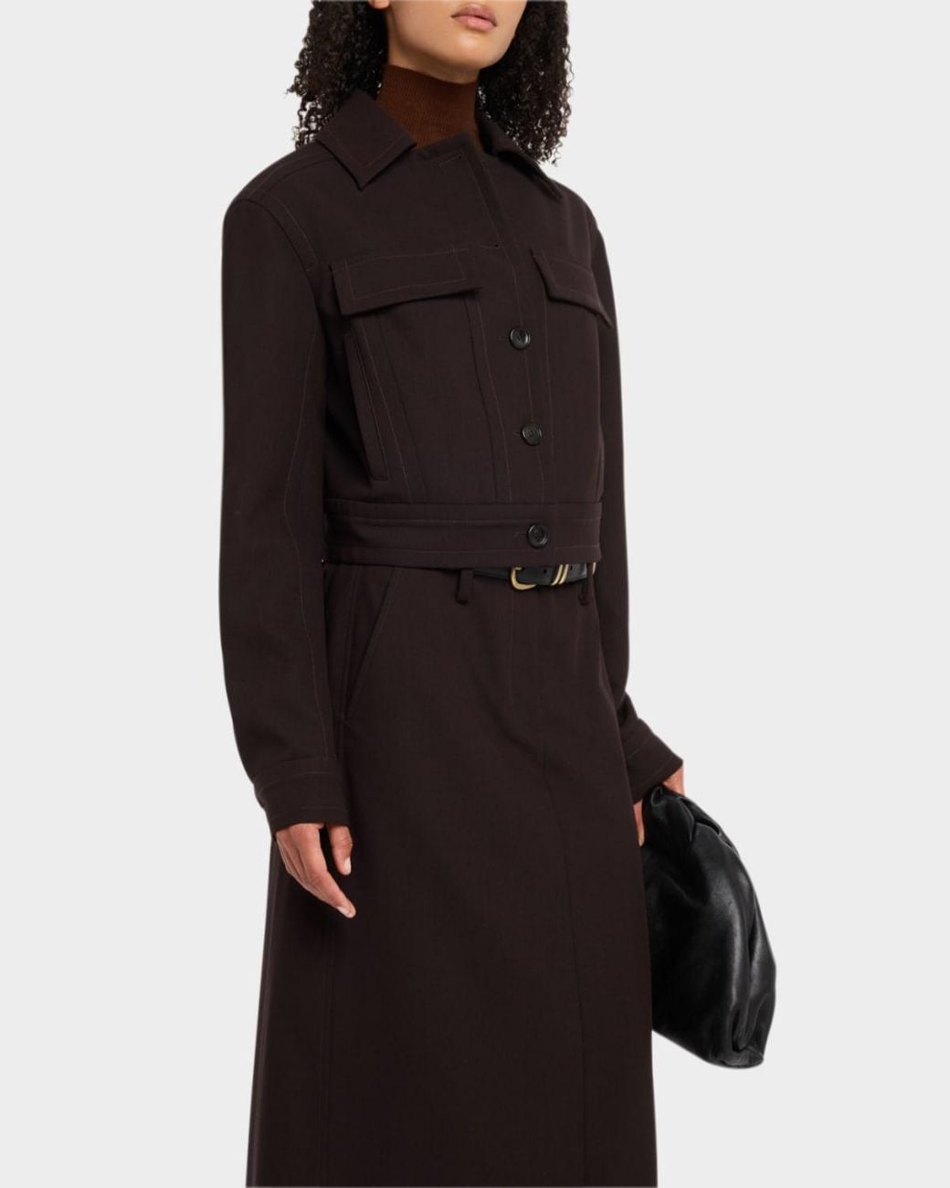 A.L.C. Black Blake Cropped Jacket