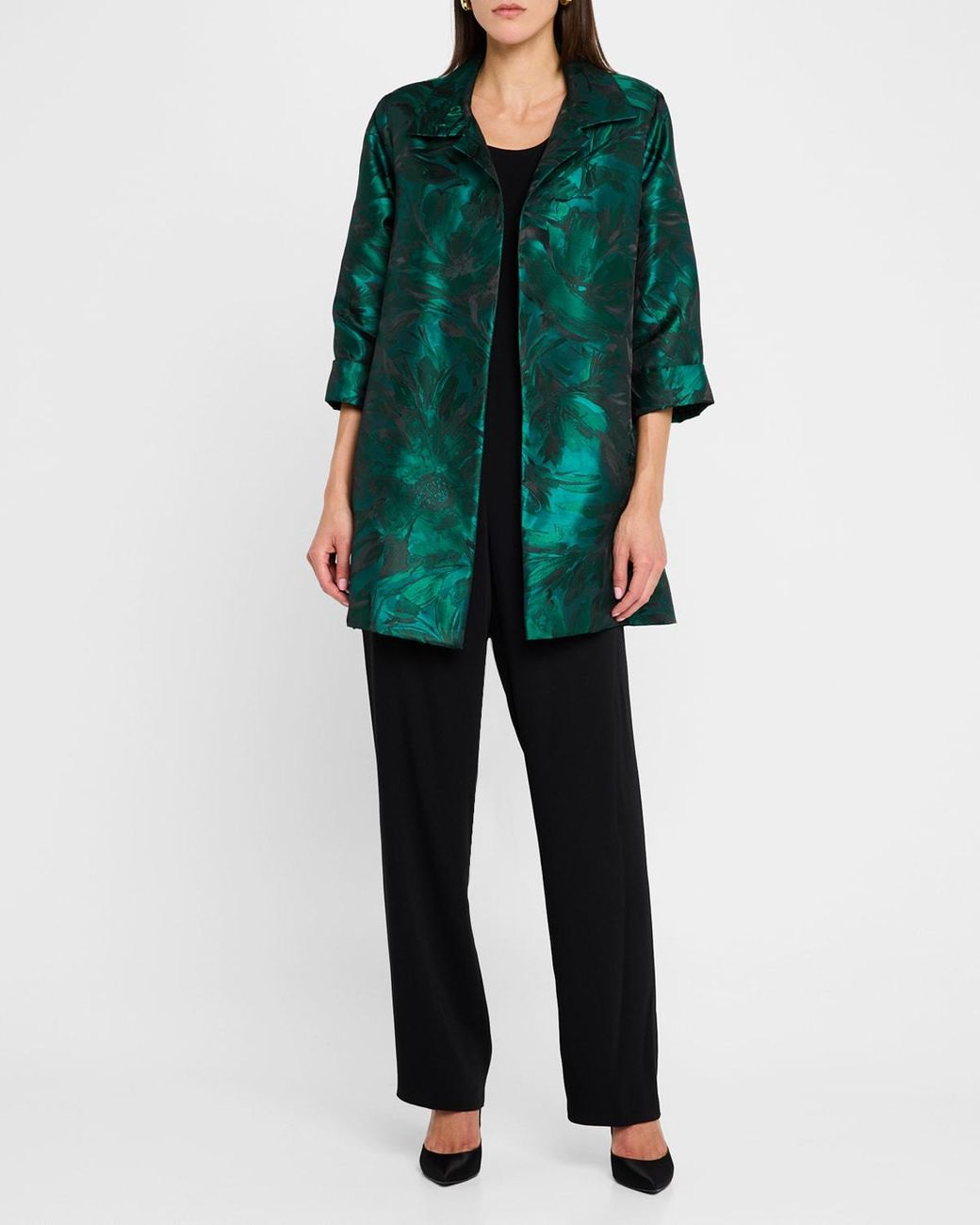 Caroline rose silk jackets discount
