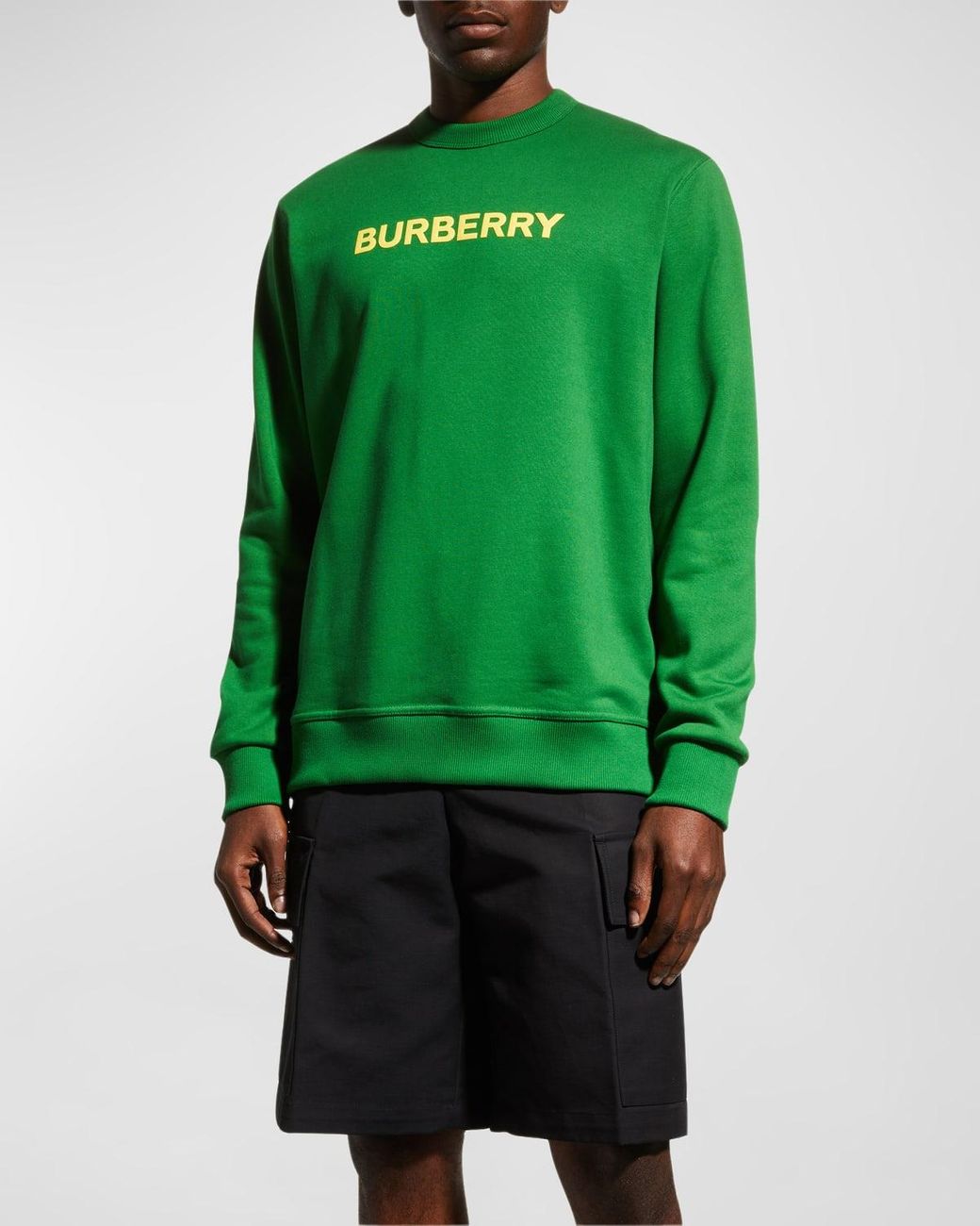 Burberry green hotsell sweatshirt