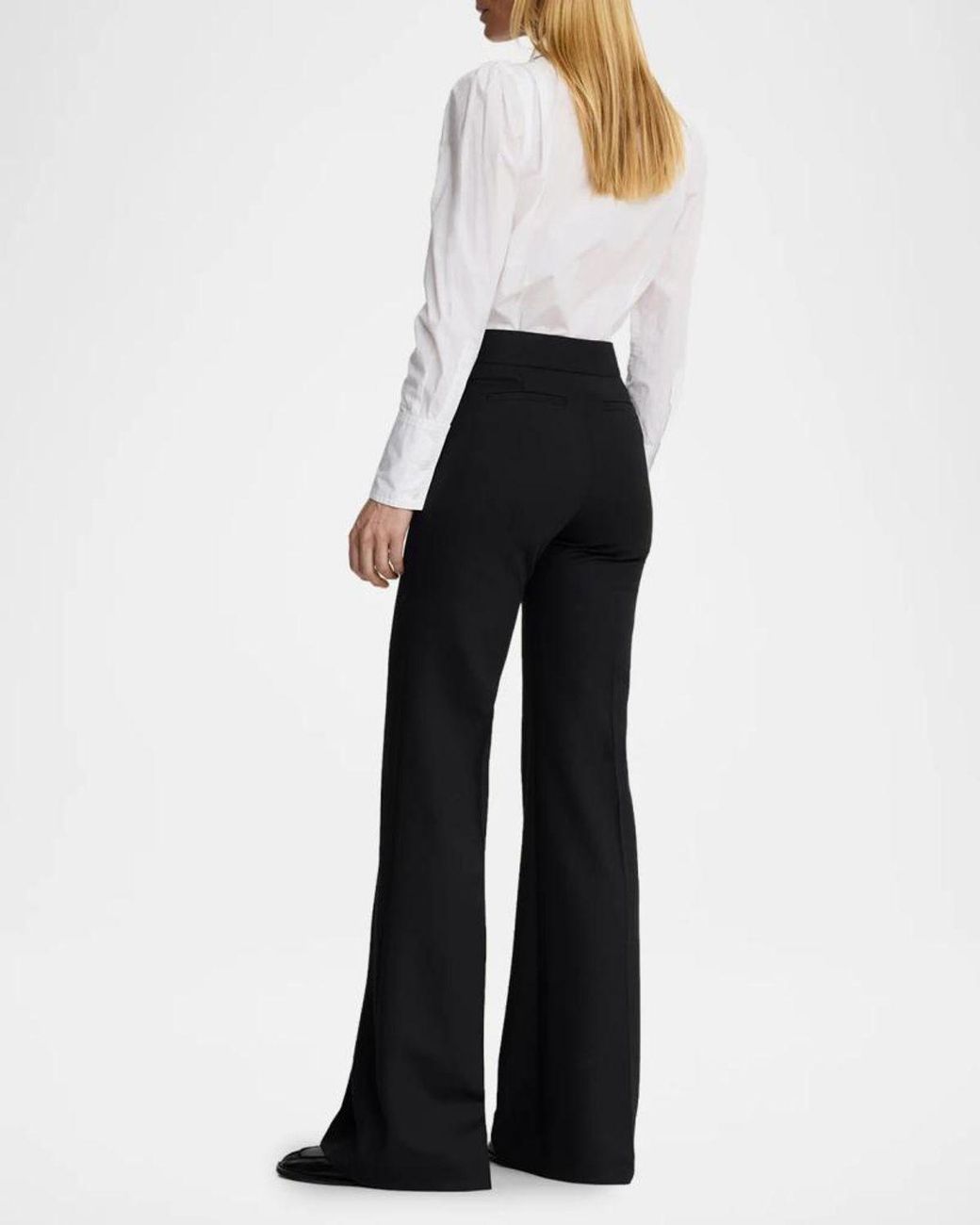 Smythe Black Lisbon Flared Pants