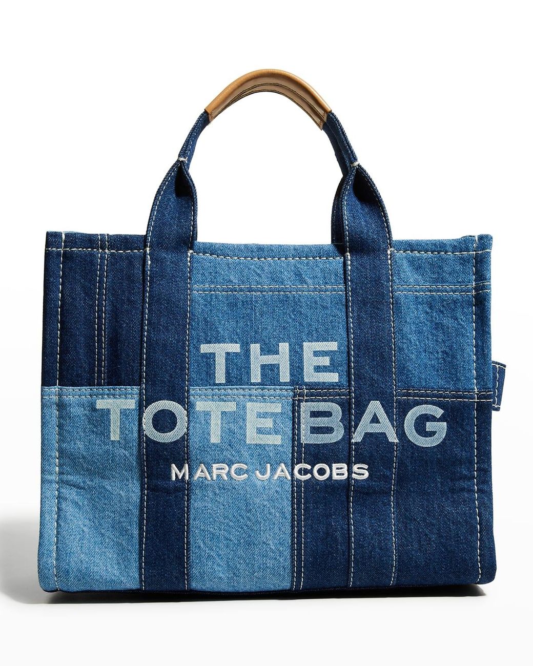Marc Jacobs The Denim Medium Tote Bag - Blue Denim • Price »