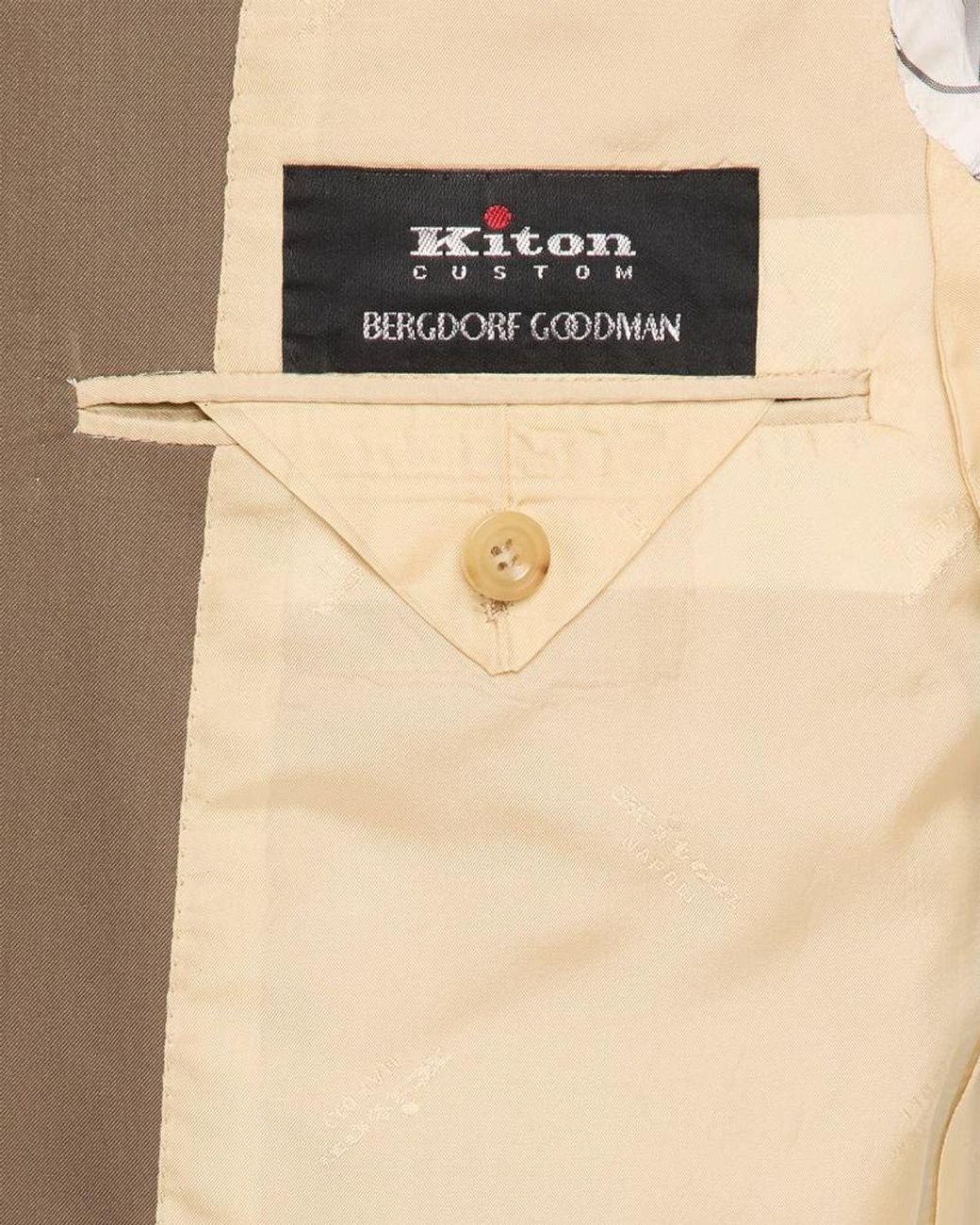 Kiton Brown Apos;S Solid Wool Single-Breasted Sport Coat for men