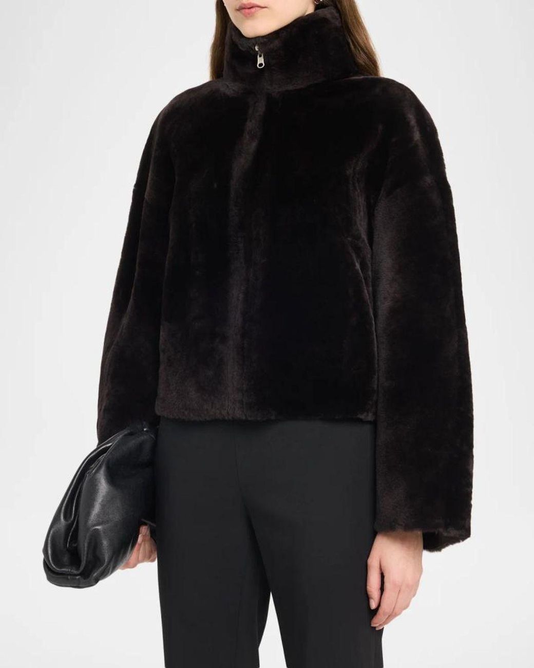 Arma Black Indy Reversible Shearling Jacket