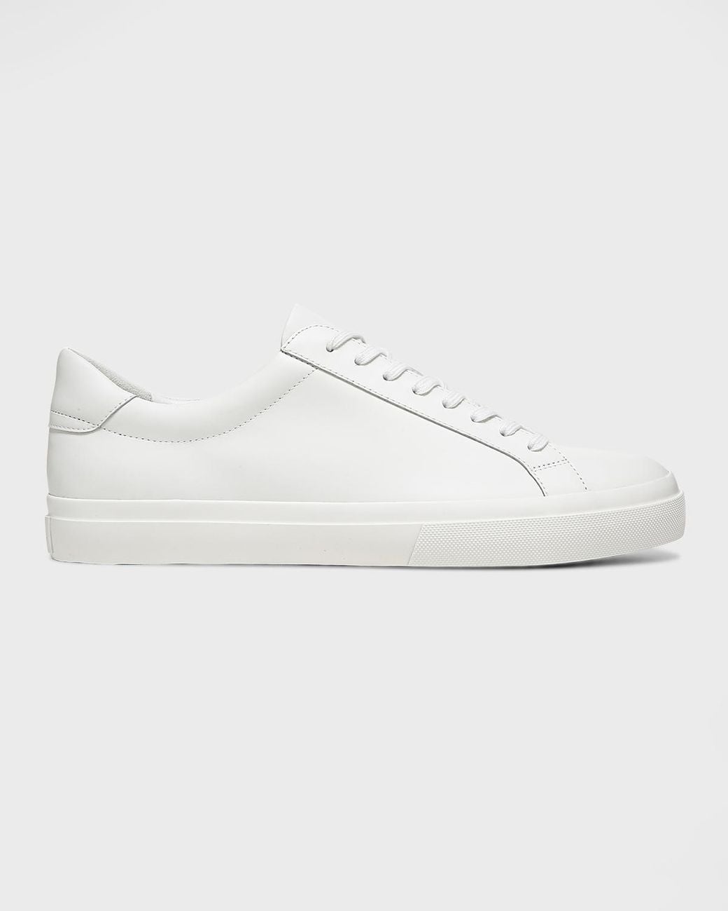 Vince White Apos;S Fulton Solid Leather Low-Top Sneakers for men