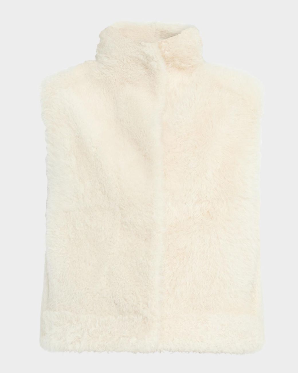 UTZON Natural Victor Reversible Shearling Vest