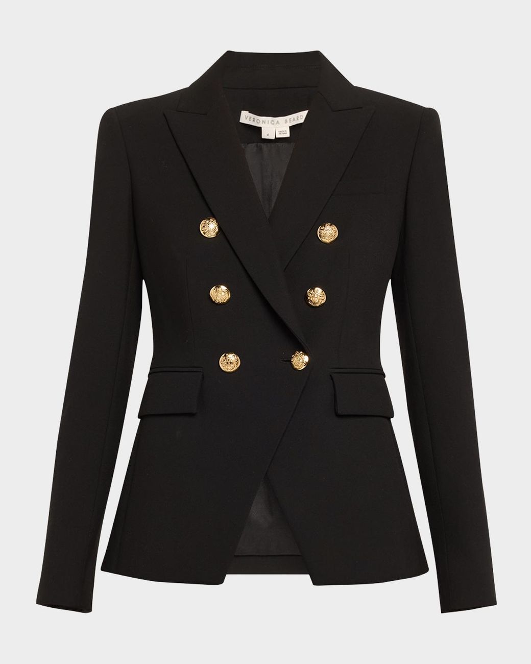Veronica Beard Black Miller Dickey Jacket