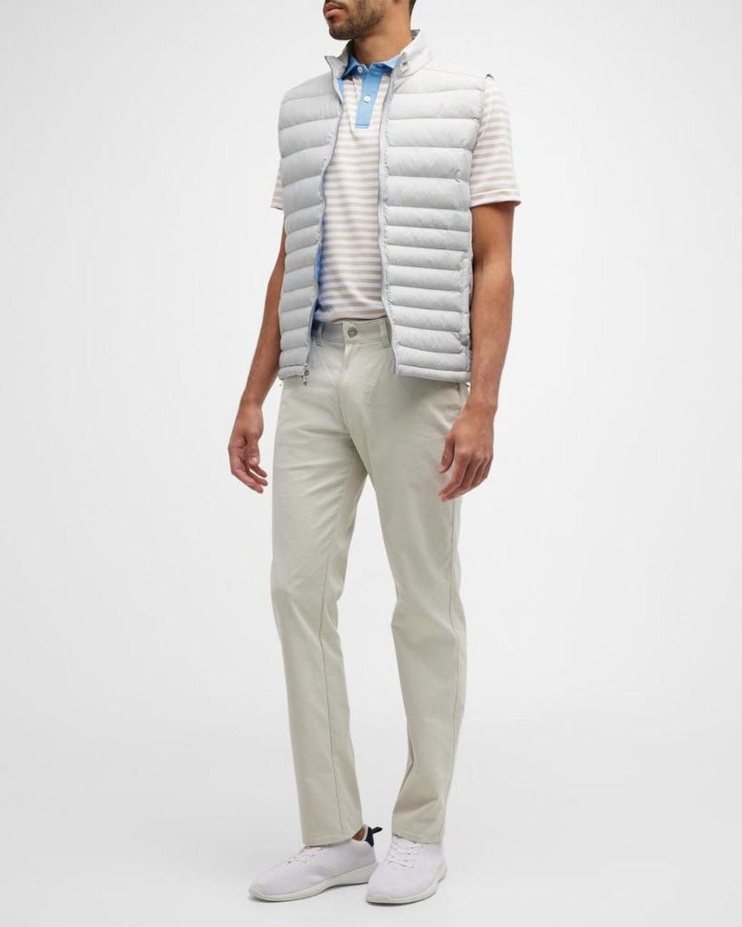 Peter Millar Gray Apos;S Eb66 5-Pocket Performance Pants for men