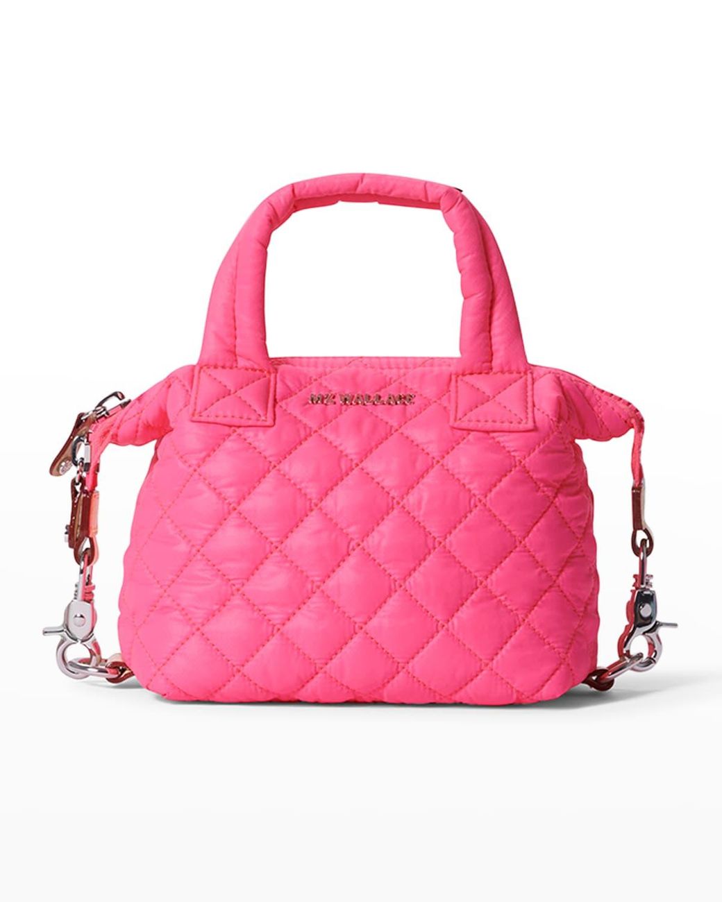 MZ Wallace Sutton Micro Quilted Crossbody Bag in Pink Lyst