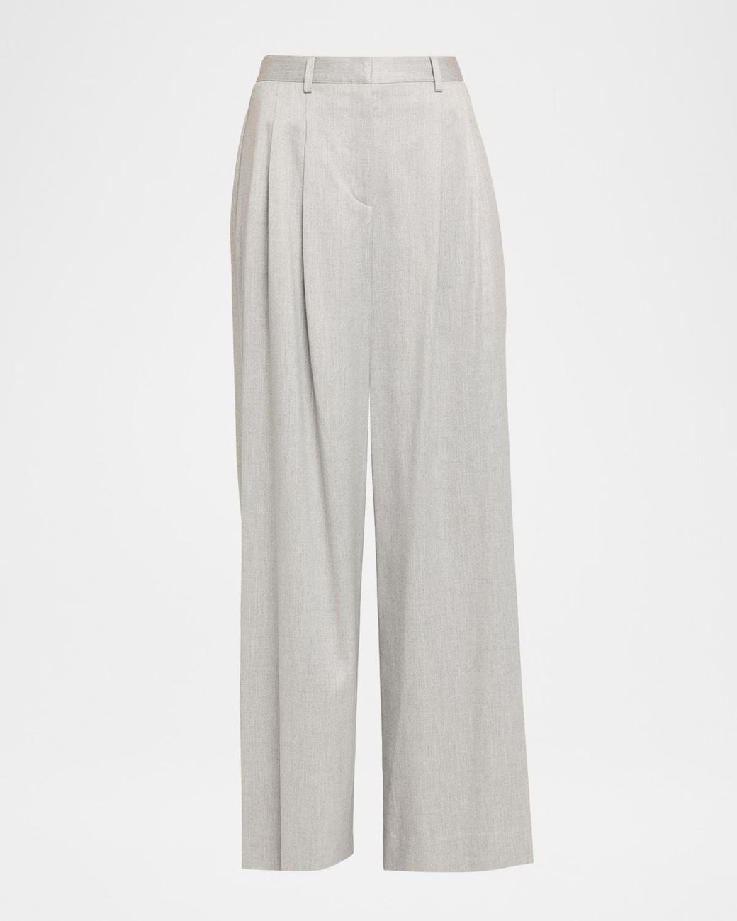 Twp White Avery Wool-Blend Trousers