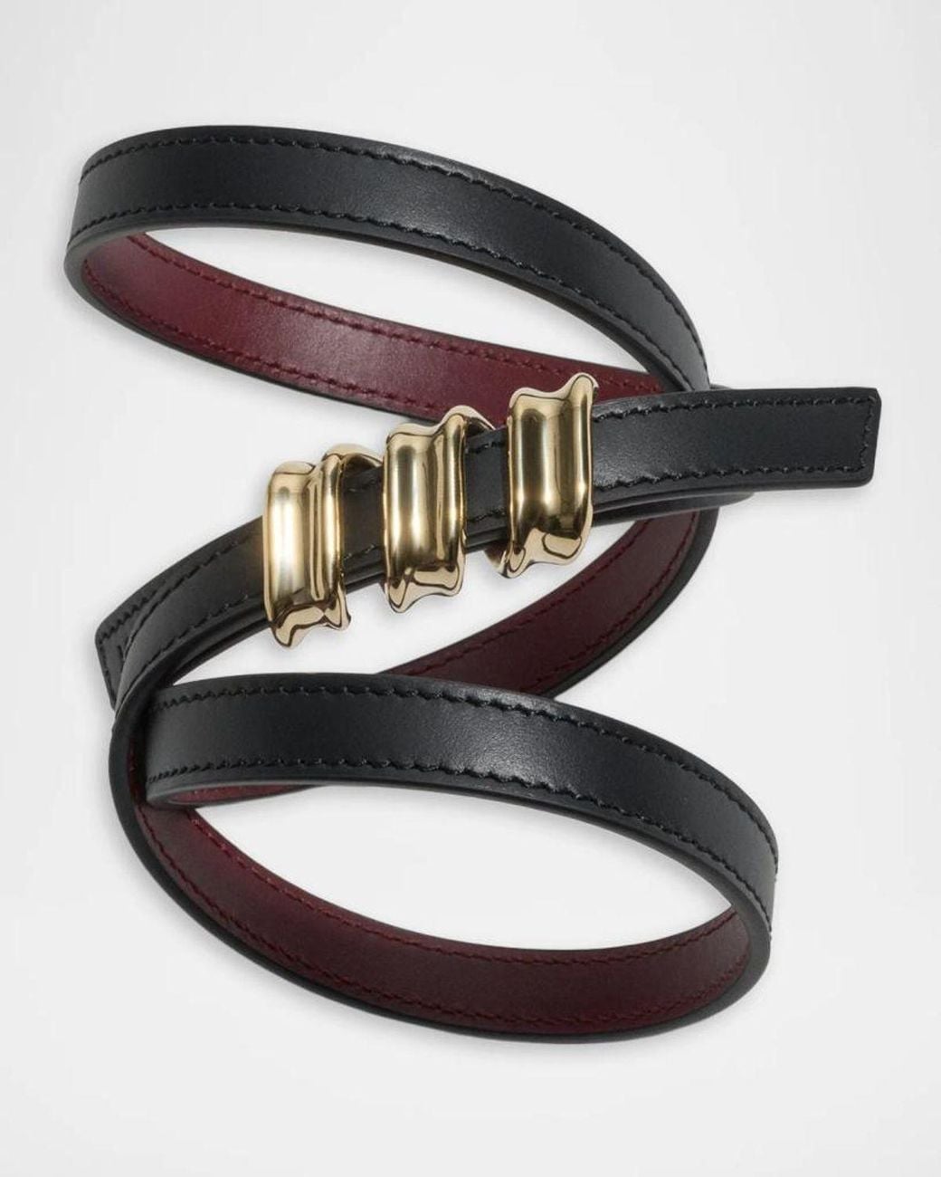 Loewe Multicolor Reversible Coil Belt