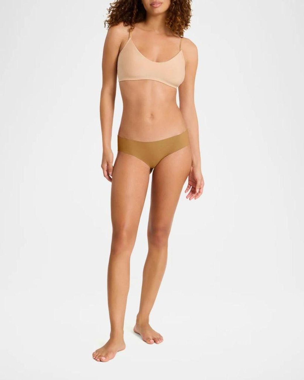 Commando White Seamless Bikini Briefs