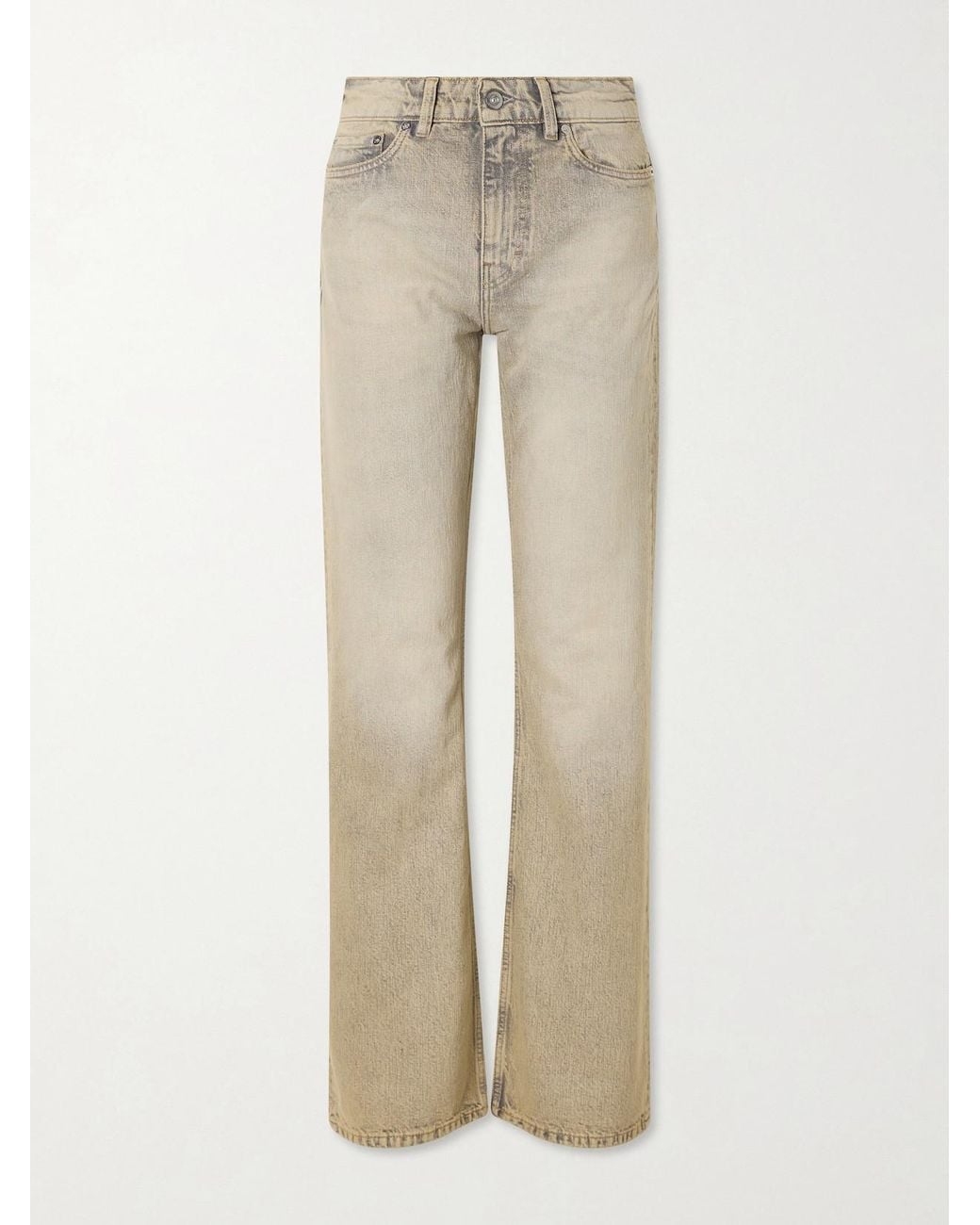 Our Legacy Natural Boot Cut Mid-Rise Flared Jeans