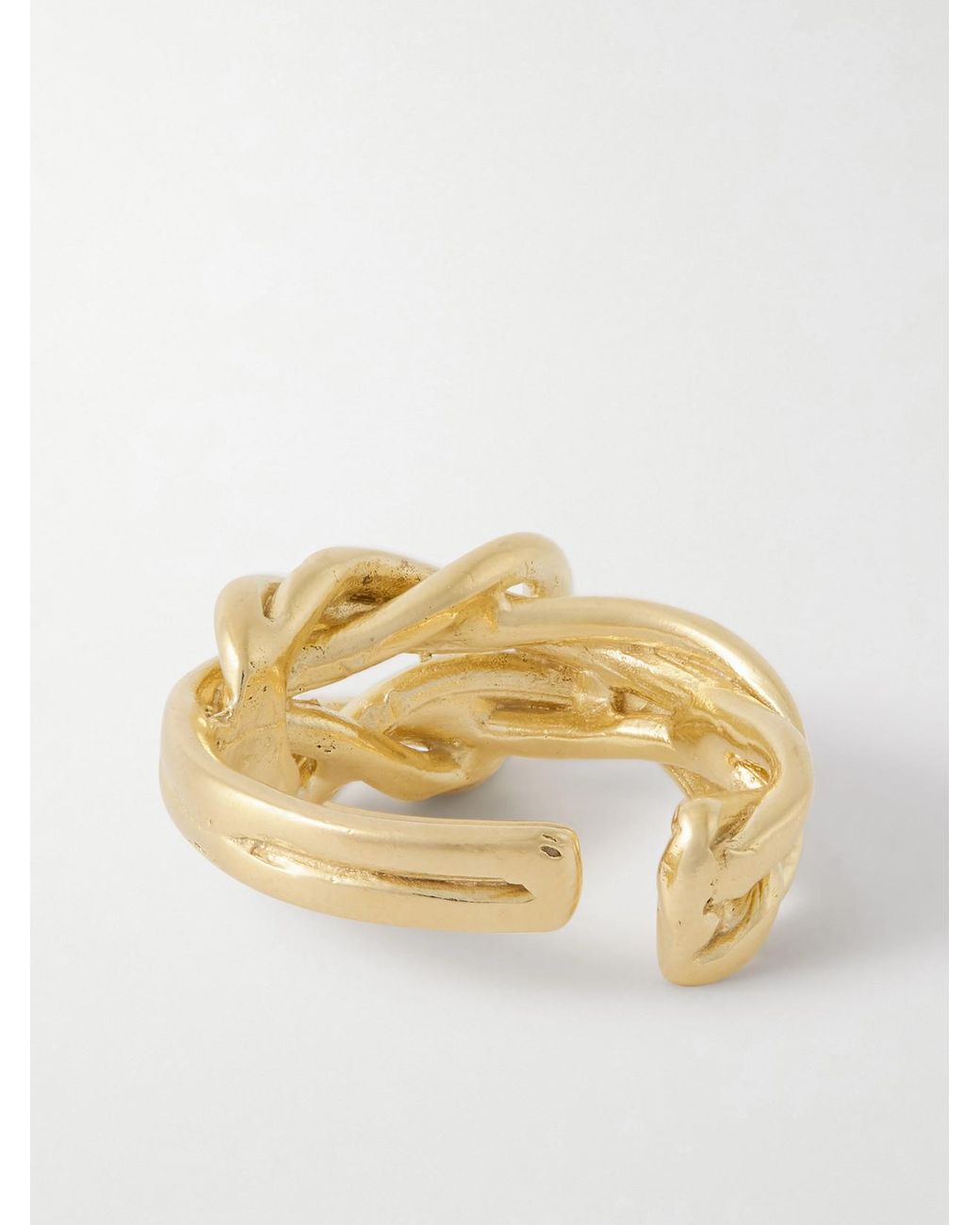 YSSO Metallic Hercules Vergoldeter Ring