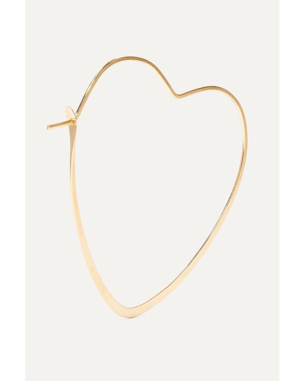 Melissa Joy Manning Metallic 14-Karat Hoop Earrings