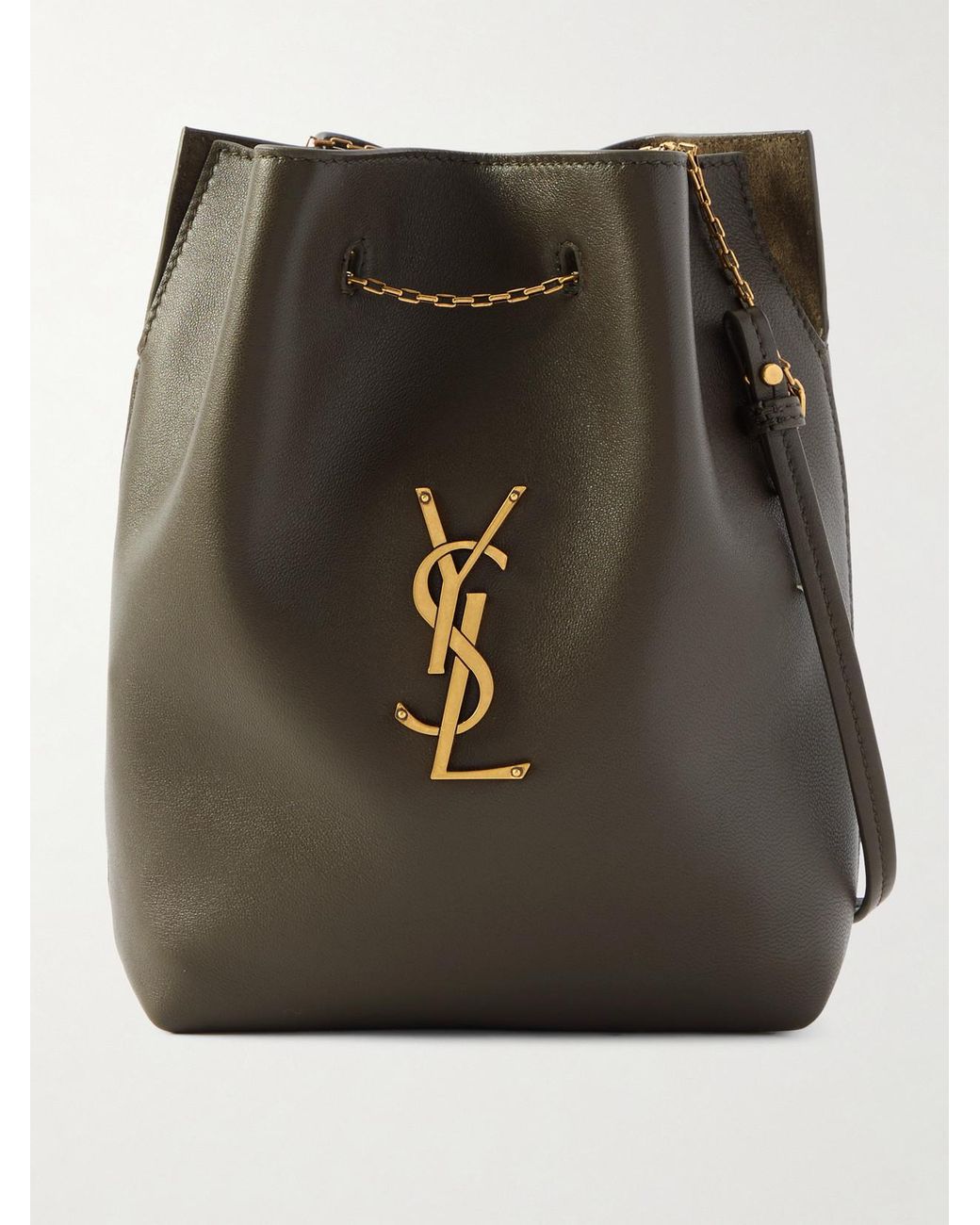 Saint Laurent Black Sintra Sport Leather Shoulder Bag
