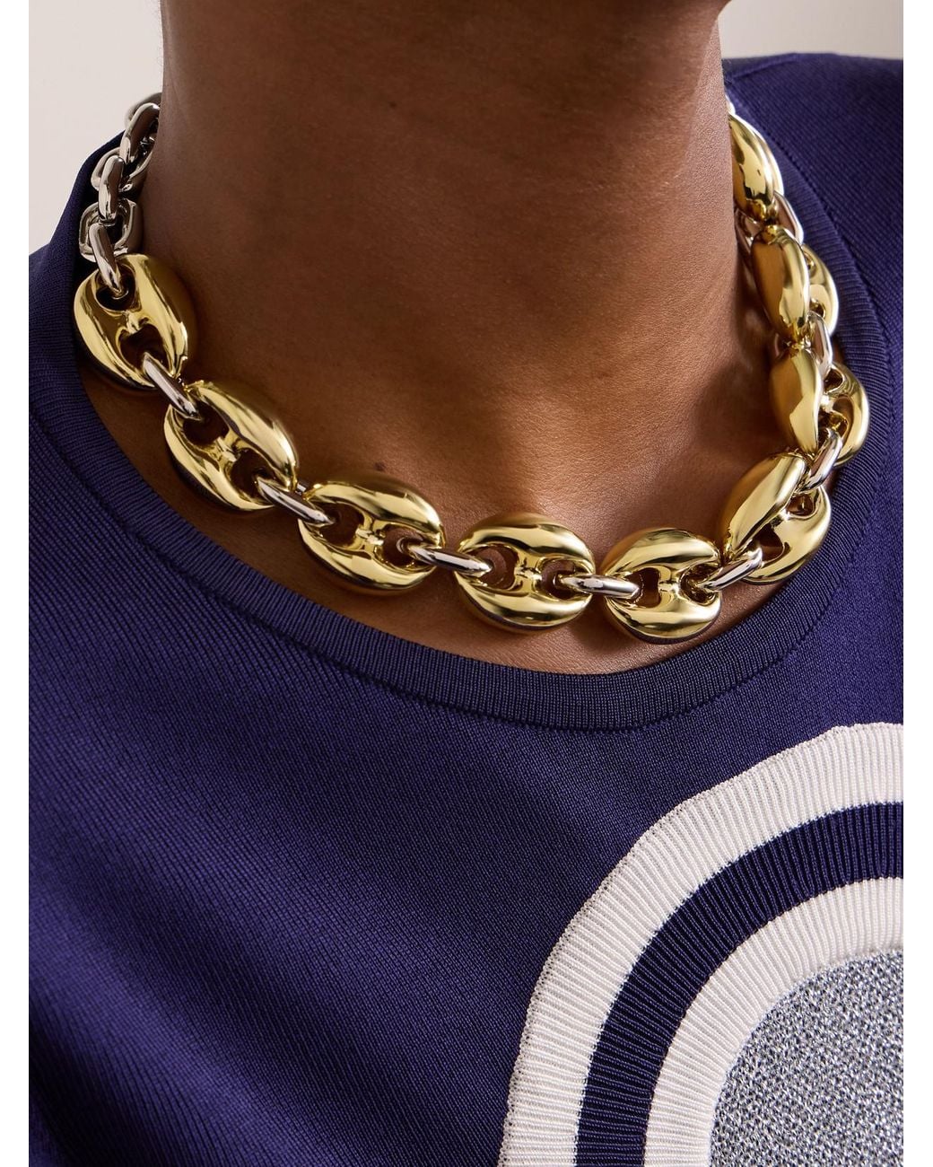 Rabanne Natural X Eight And-Tone Necklace