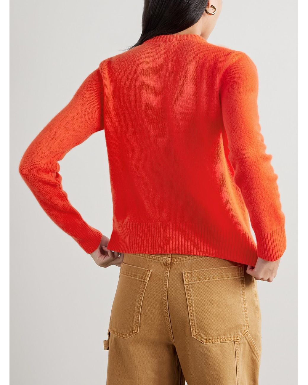 Suzie Kondi Red Kadria Cashmere Cardigan