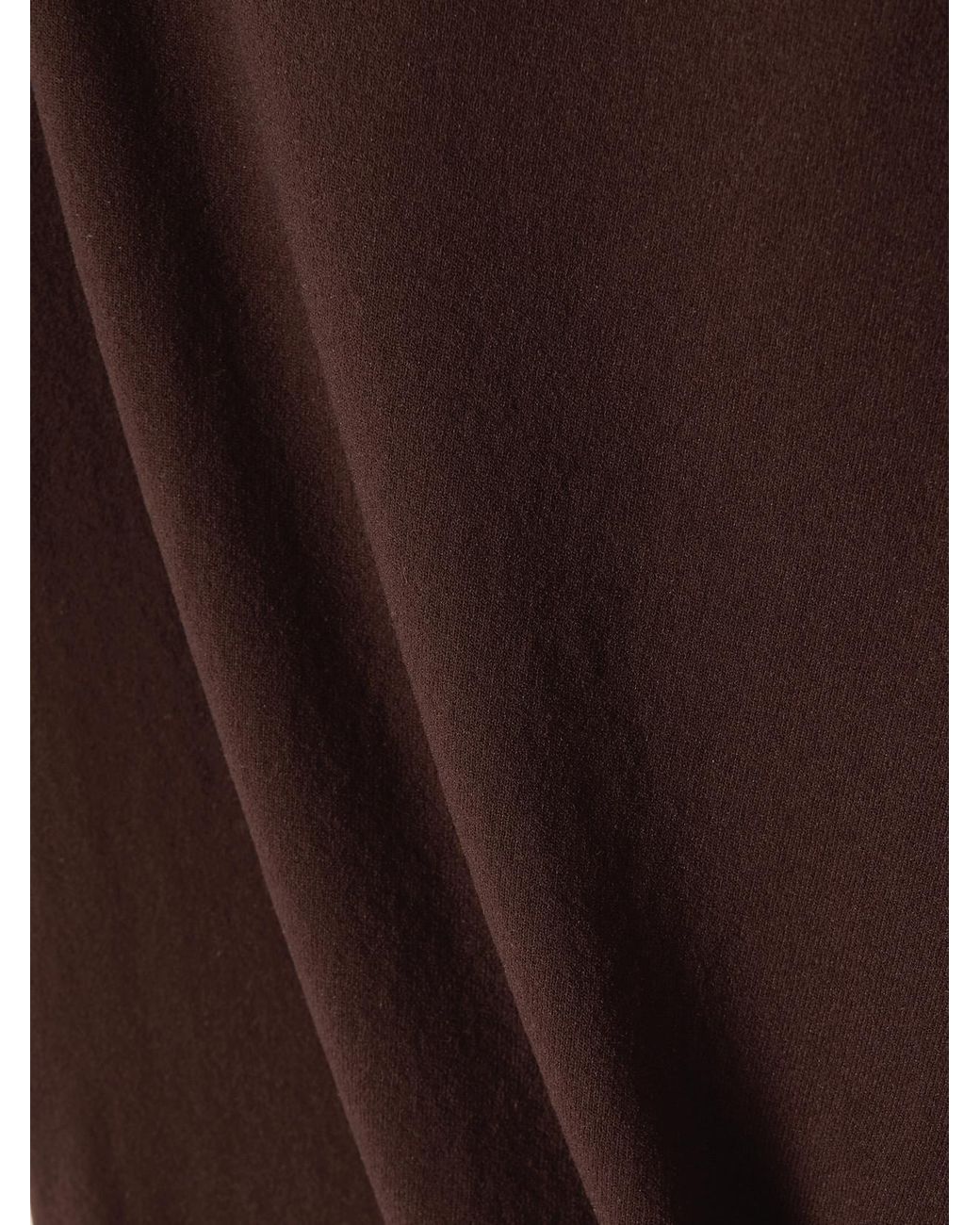 Alaïa Brown Off-The-Shoulder Stretch-Jersey Bodysuit