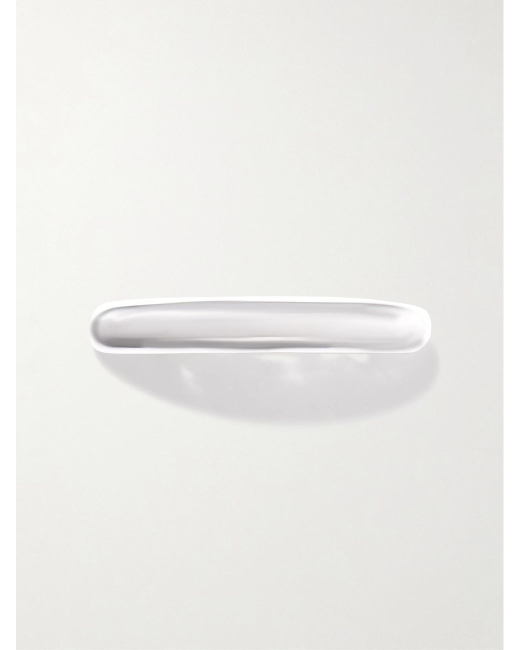 LIE STUDIO White The Molly-Plated Hair Clip